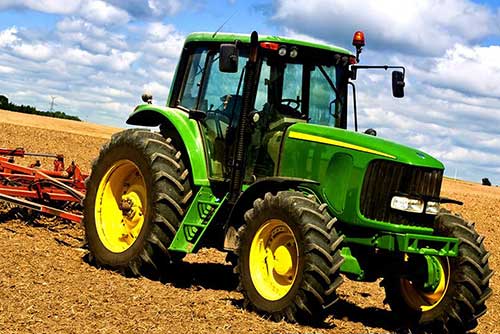 Agricultural equipment context for custom fabricated metal components