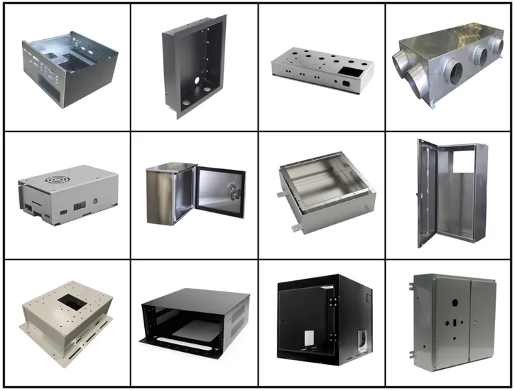 Custom fabricated sheet-metal enclosures and equipment housings